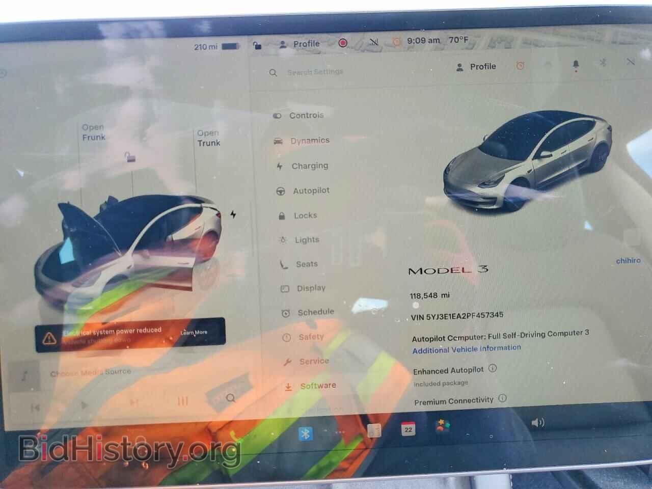 2023 TESLA MODEL 3 - VIN: 5YJ3E1EA2PF457345 - Photo 9