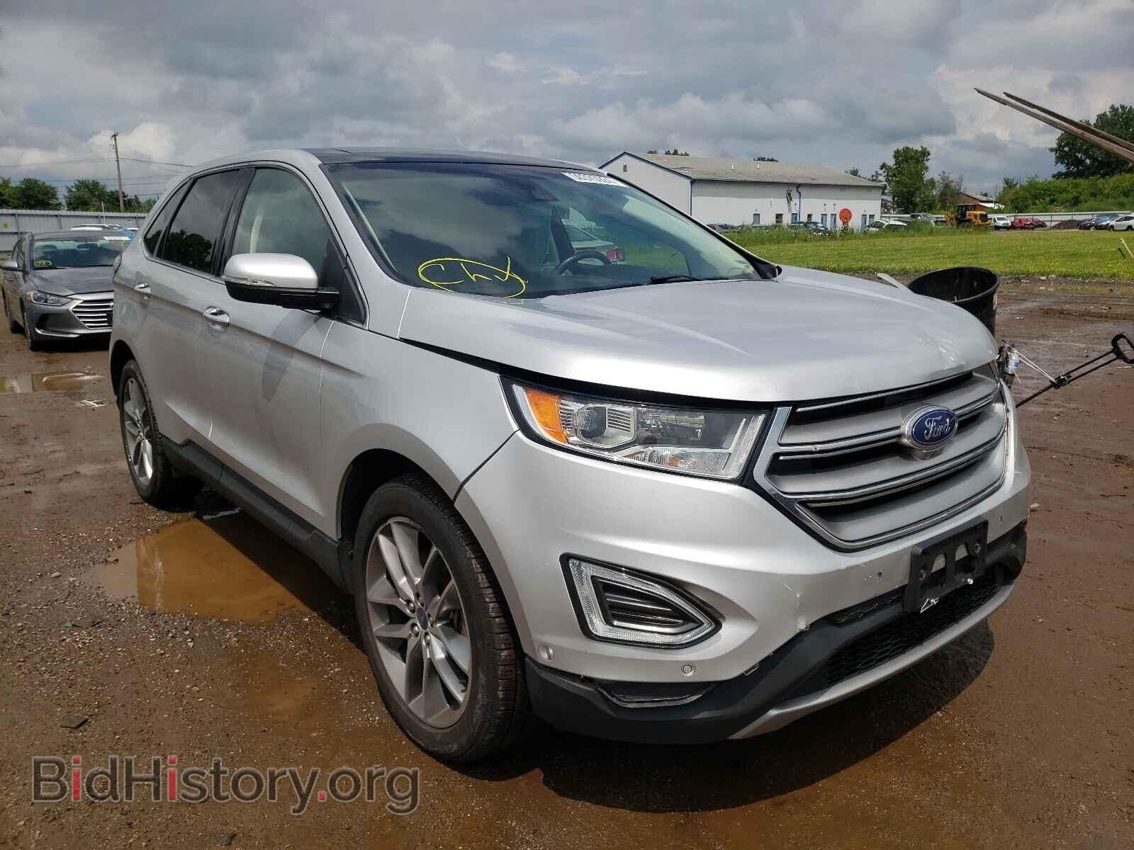 Photo 2FMPK4K97FBC10352 - FORD EDGE 2015