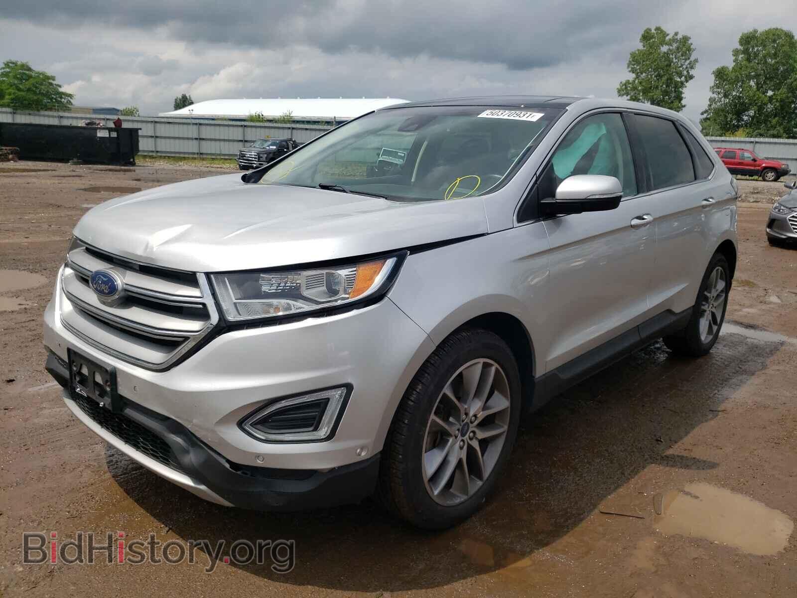 2015 FORD EDGE - VIN: 2FMPK4K97FBC10352 - Фото 2