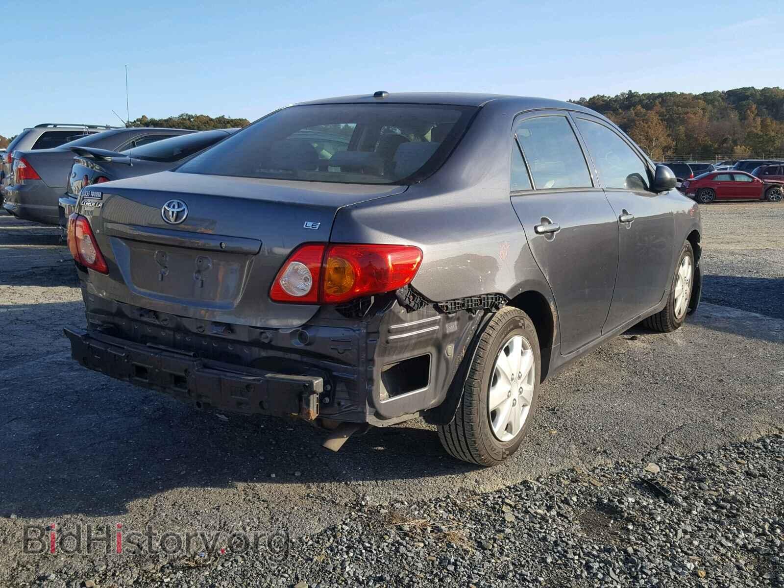 2010 TOYOTA COROLLA BA - VIN: 2T1BU4EE7AC499251 - Фото 4