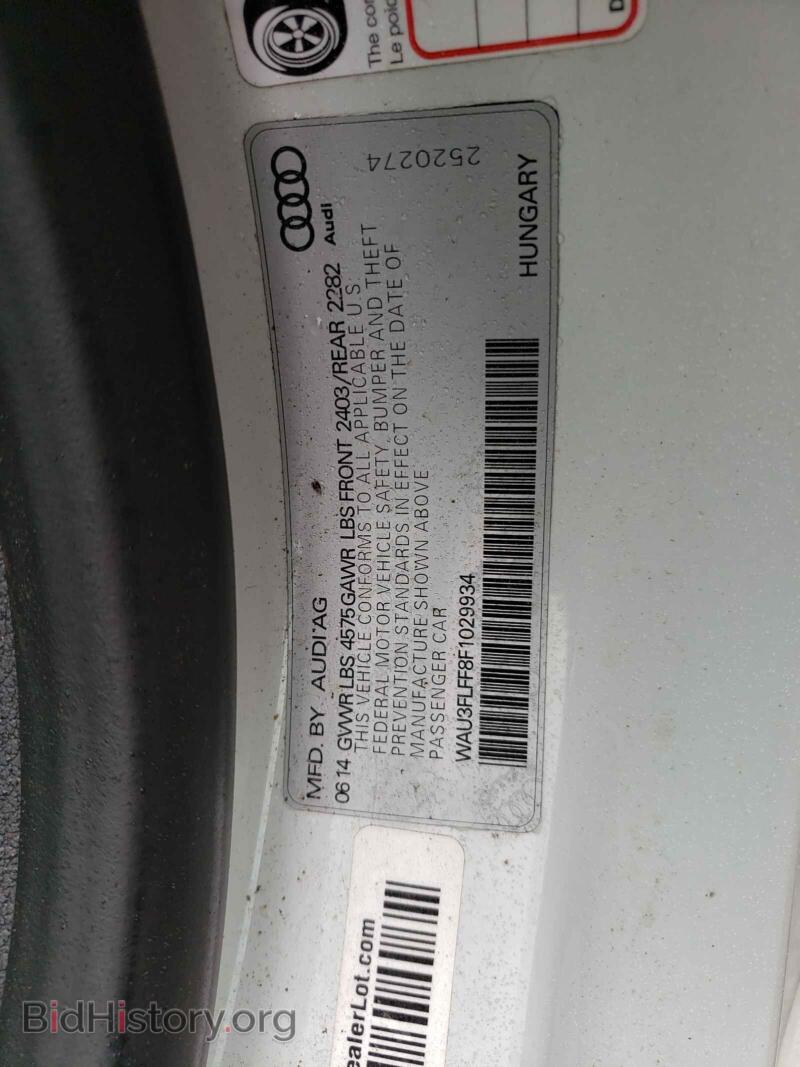 2015 Audi A3 (VIN WAU3FLFF8F1029934) — фото 10 из 10