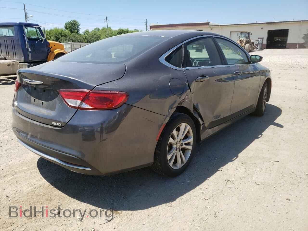 2015 CHRYSLER 200 - VIN: 1C3CCCAB9FN579110 - Фото 4