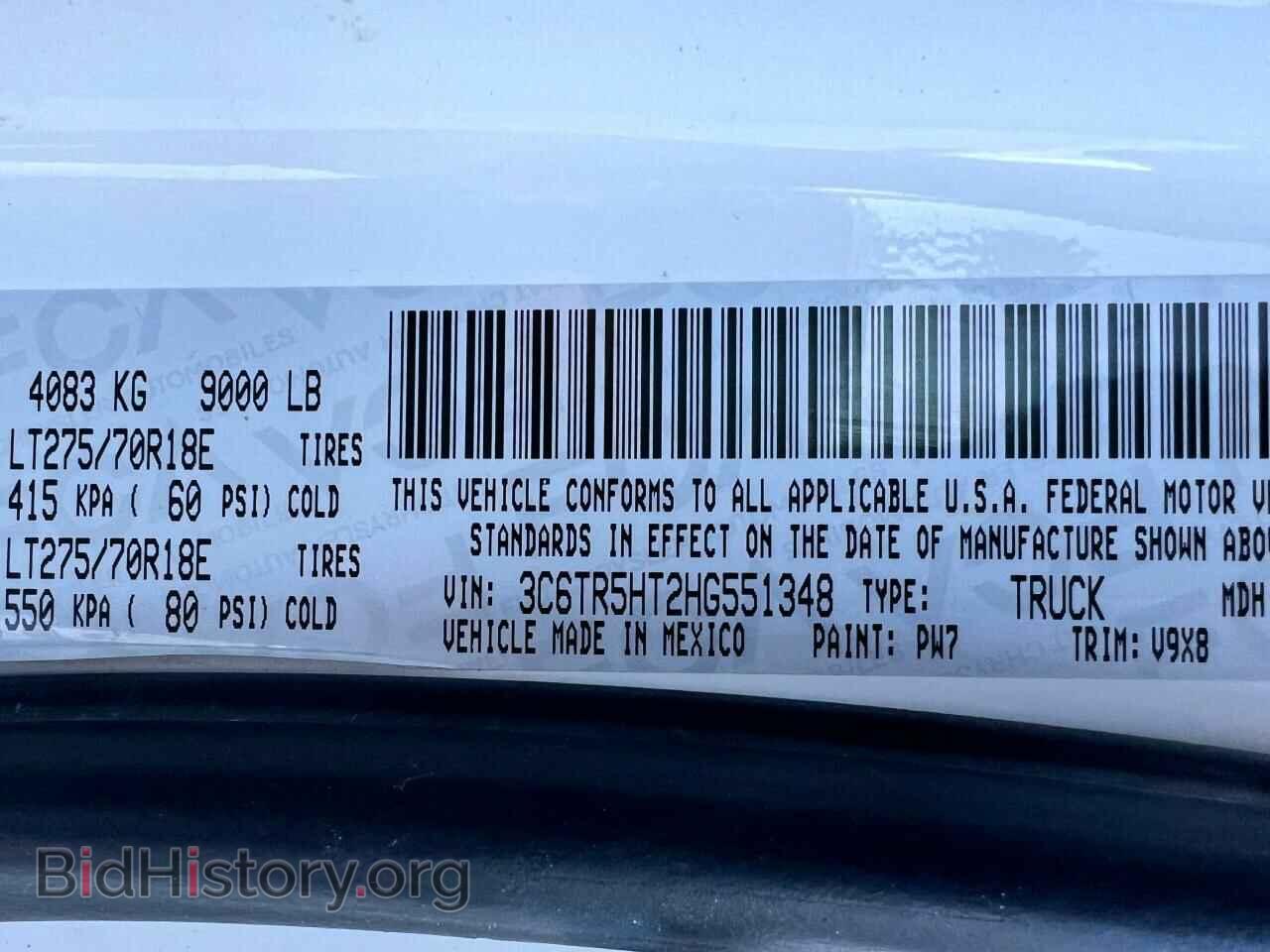 2017 RAM All Models - VIN: 3C6TR5HT2HG551348 - Photo 10