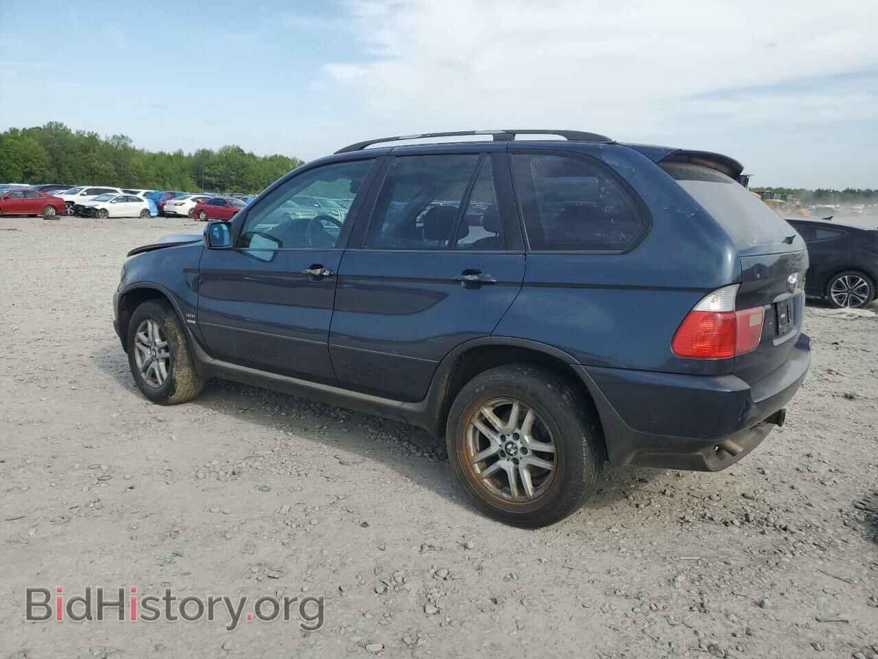 2006 BMW X5 - VIN: 5UXFA13516LY37592 - Фото 2