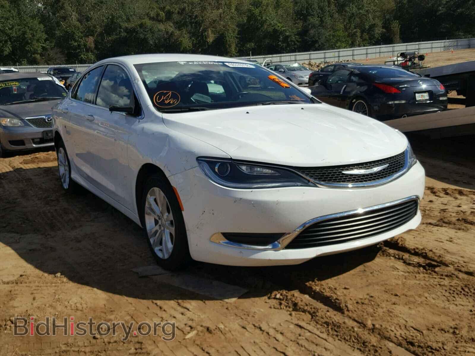 Фотография 1C3CCCAB3GN145539 - CHRYSLER 200 2016