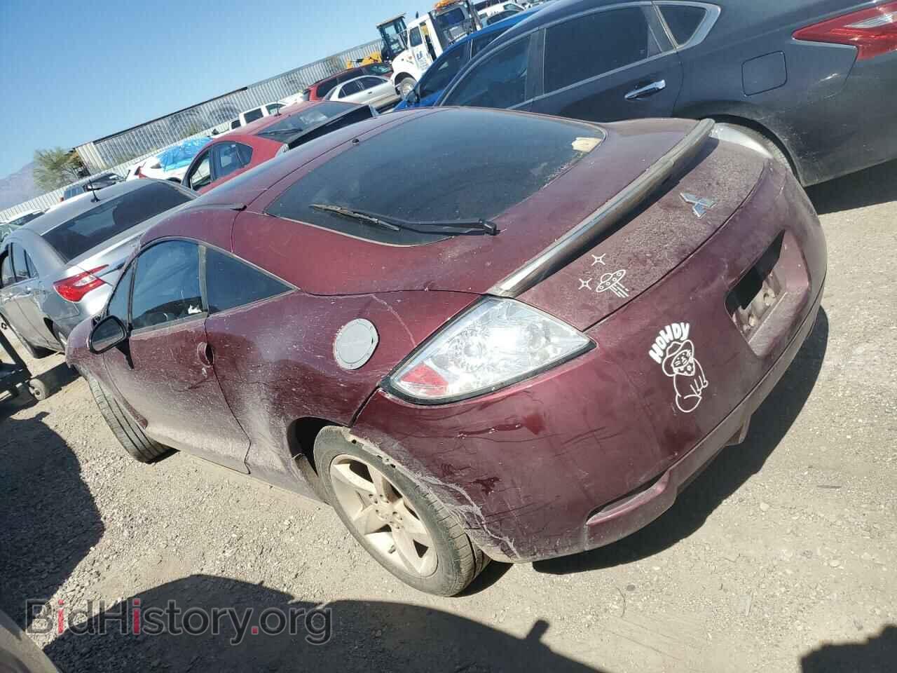 2007 MITSUBISHI ECLIPSE - VIN: 4A3AK34T57E021957 - Фото 2