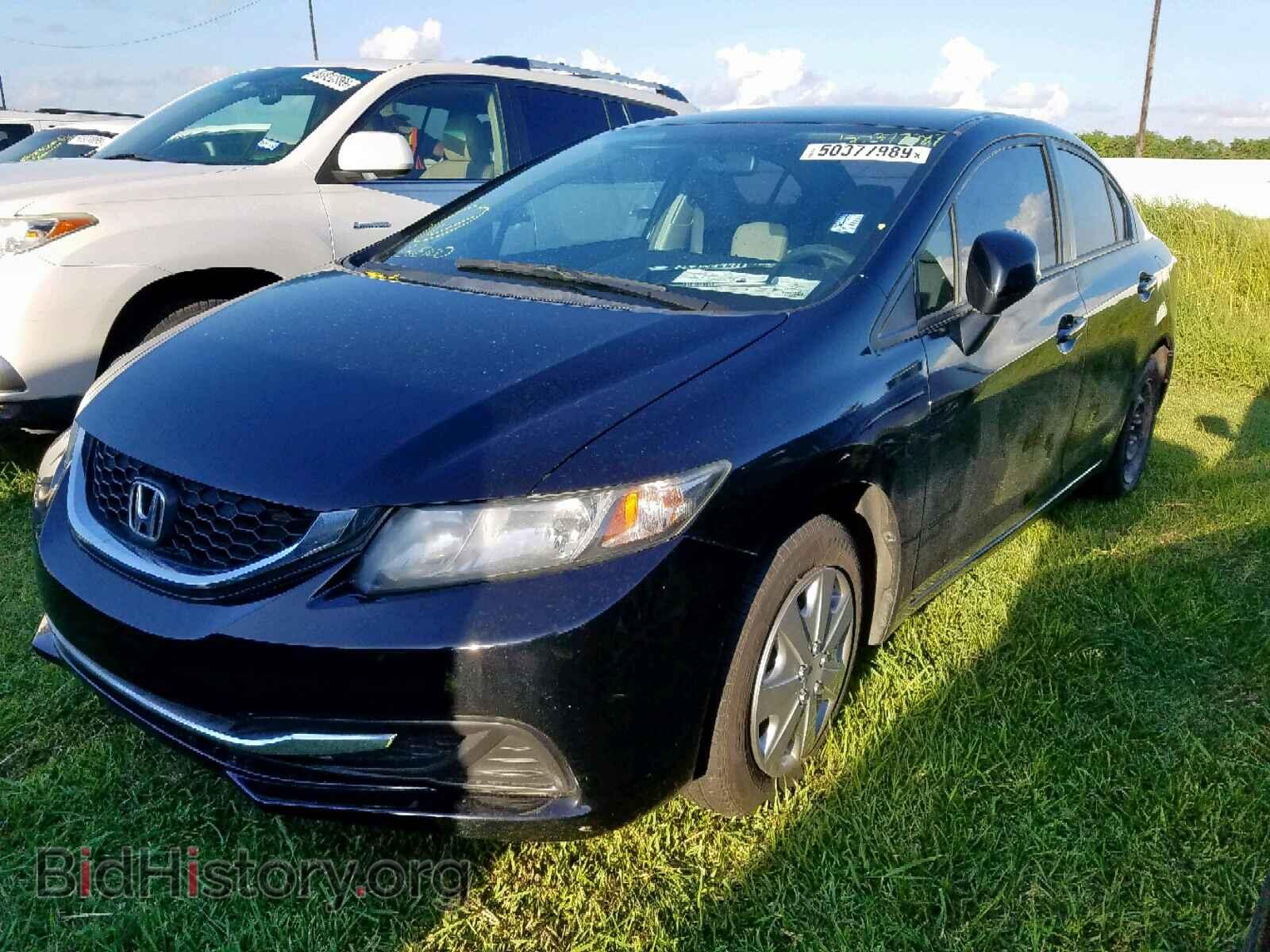 2013 HONDA CIVIC LX - VIN: 19XFB2F59DE018142 - Фото 2