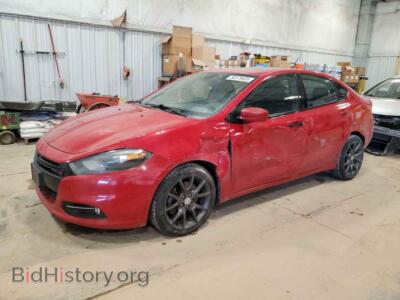 2016 Dodge DART SXT, красный — VIN 1C3CDFBB7GD564920, Copart