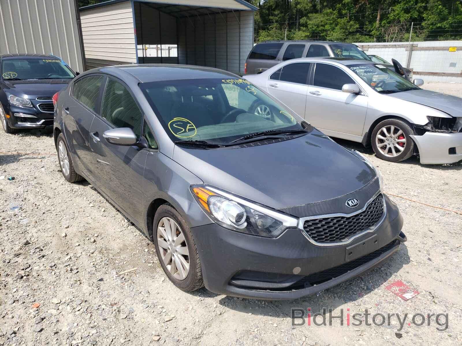 Photo KNAFX4A62G5598473 - KIA FORTE 2016