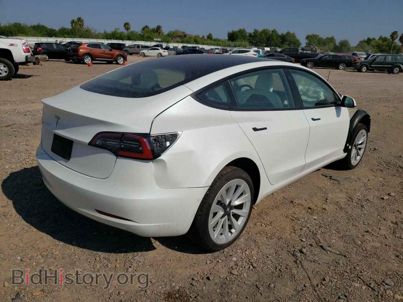 2022 TESLA MODEL 3 - VIN: 5YJ3E1EAXNF135243 - Фото 4