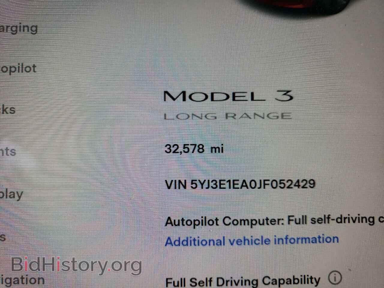 2018 TESLA MODEL 3 - VIN: 5YJ3E1EA0JF052429 - Photo 8
