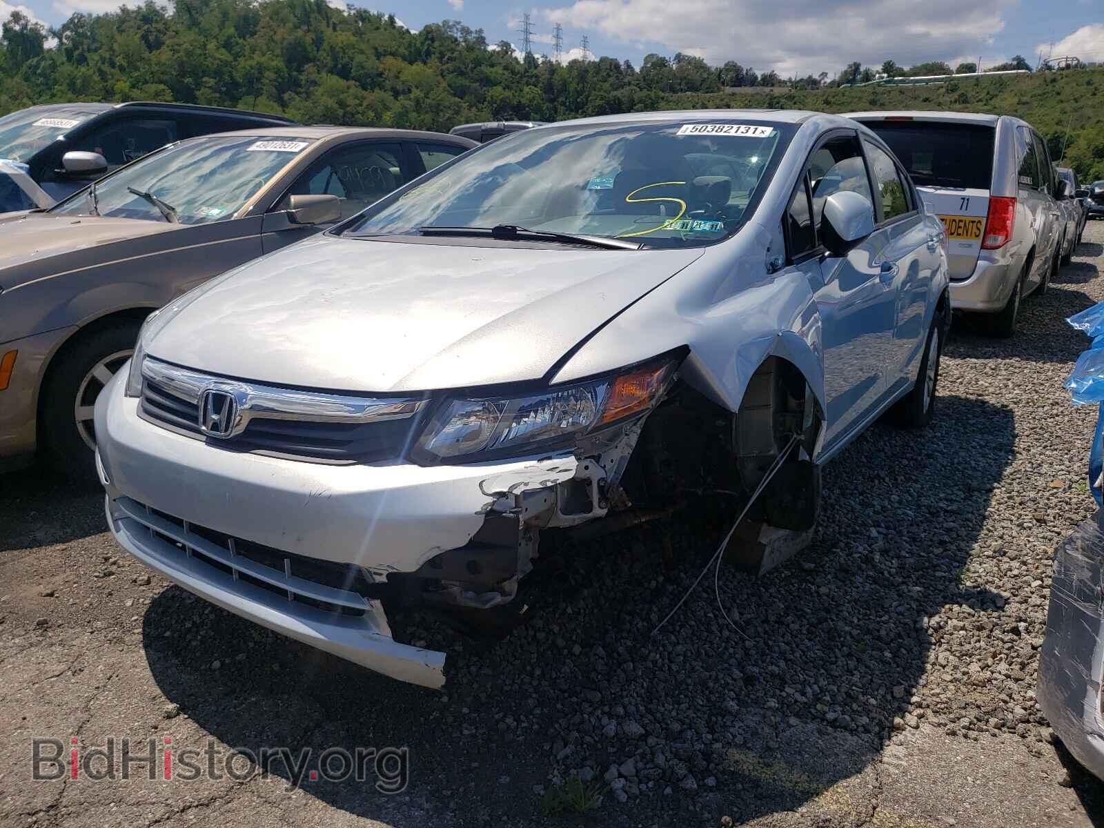 2012 HONDA CIVIC - VIN: 2HGFB2F86CH546848 - Фото 2