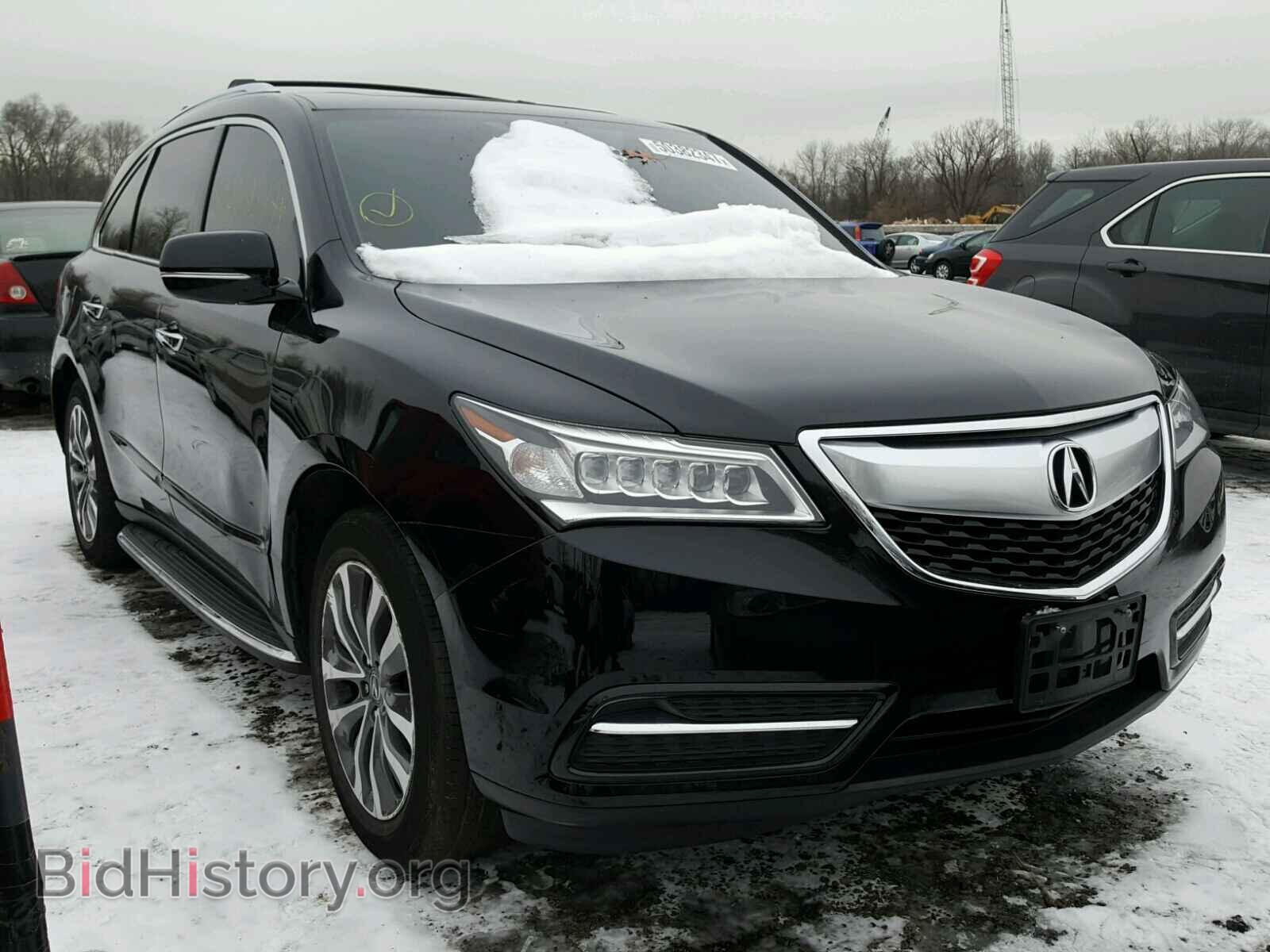 Photo 5FRYD4H4XGB054213 - ACURA MDX 2016