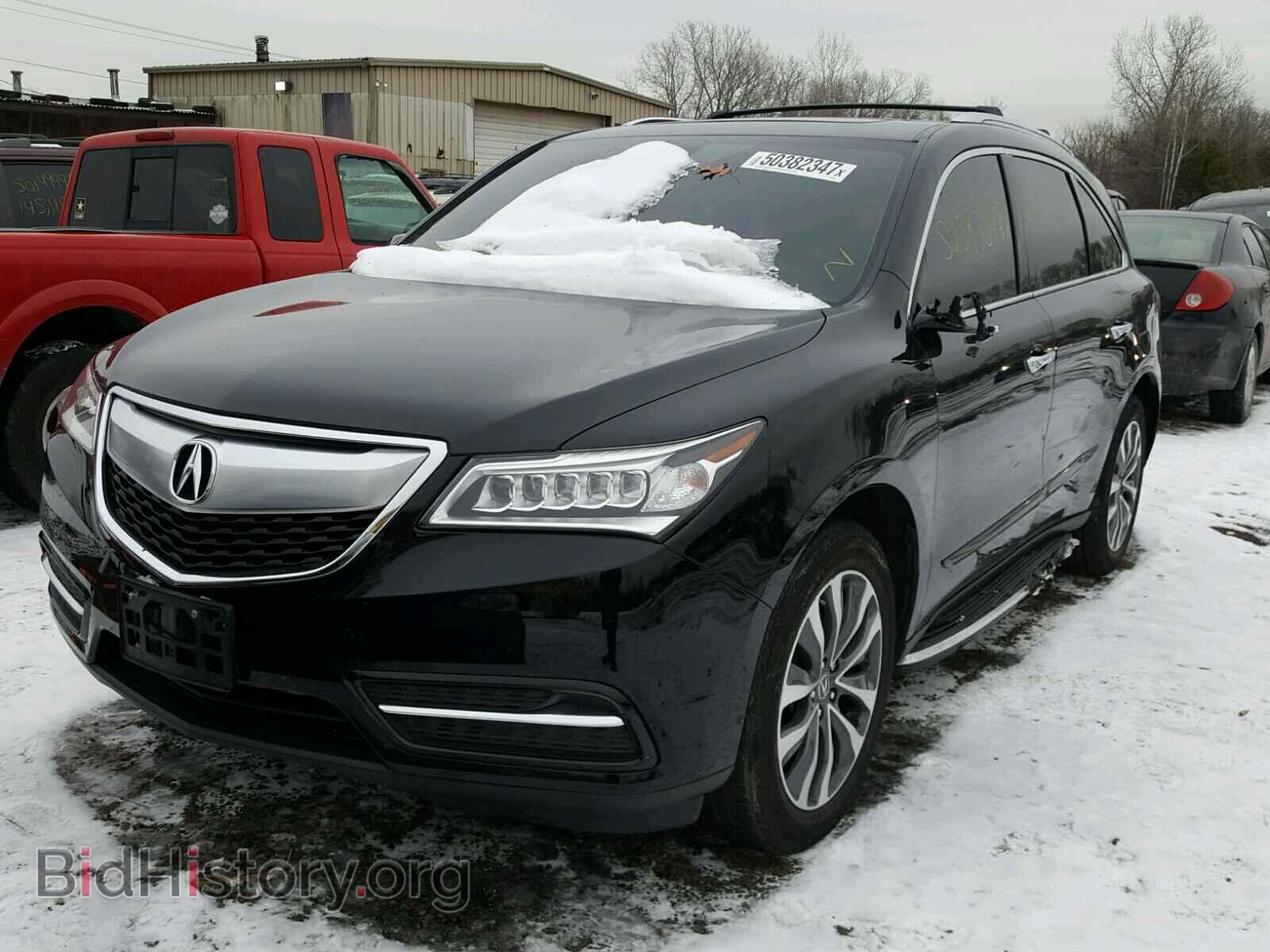 2016 ACURA MDX - VIN: 5FRYD4H4XGB054213 - Фото 2