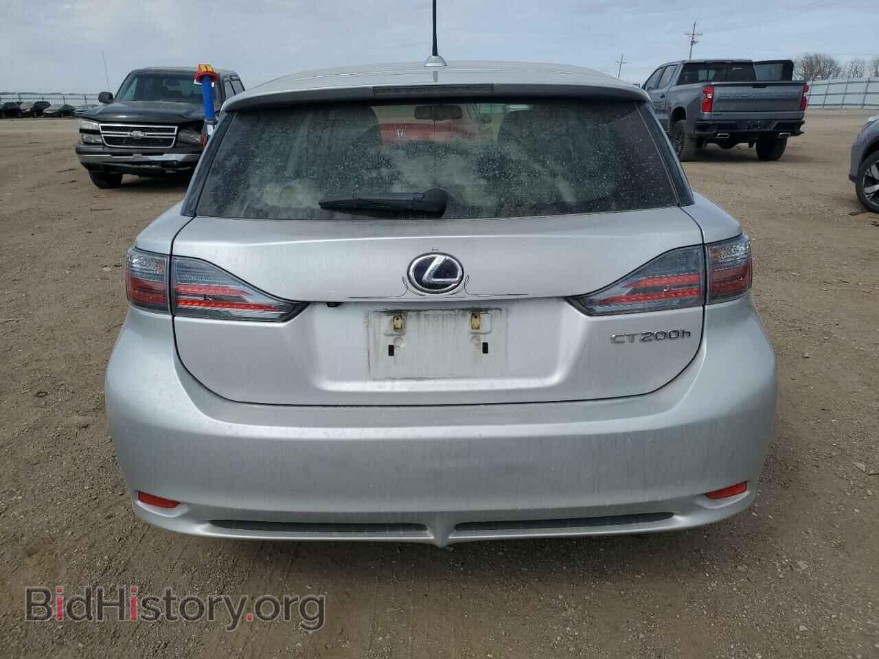 2012 LEXUS CT 200 - VIN: JTHKD5BH4C2081895 - Фото 6