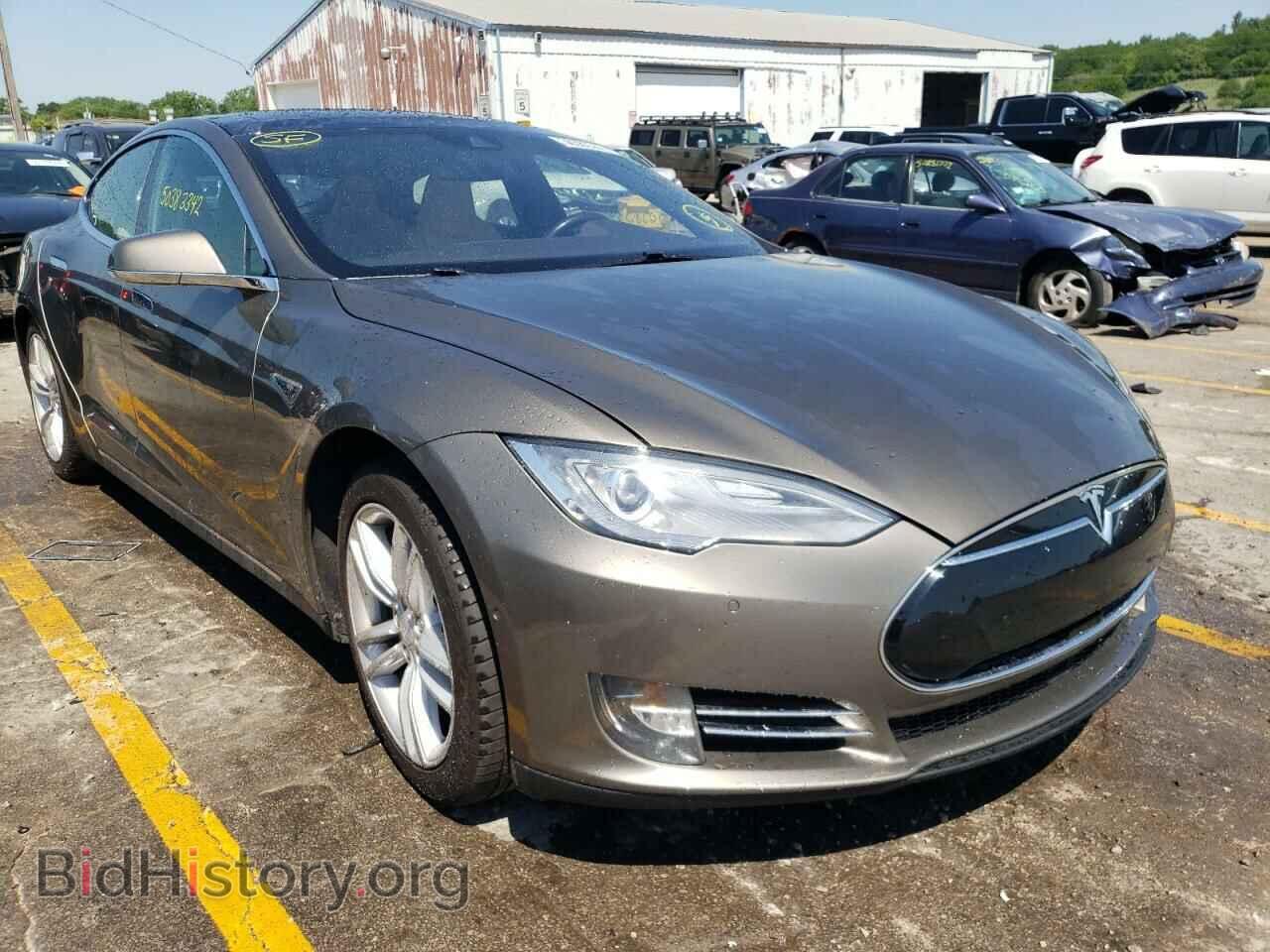 Photo 5YJSA1E28FF114375 - TESLA MODEL S 2015