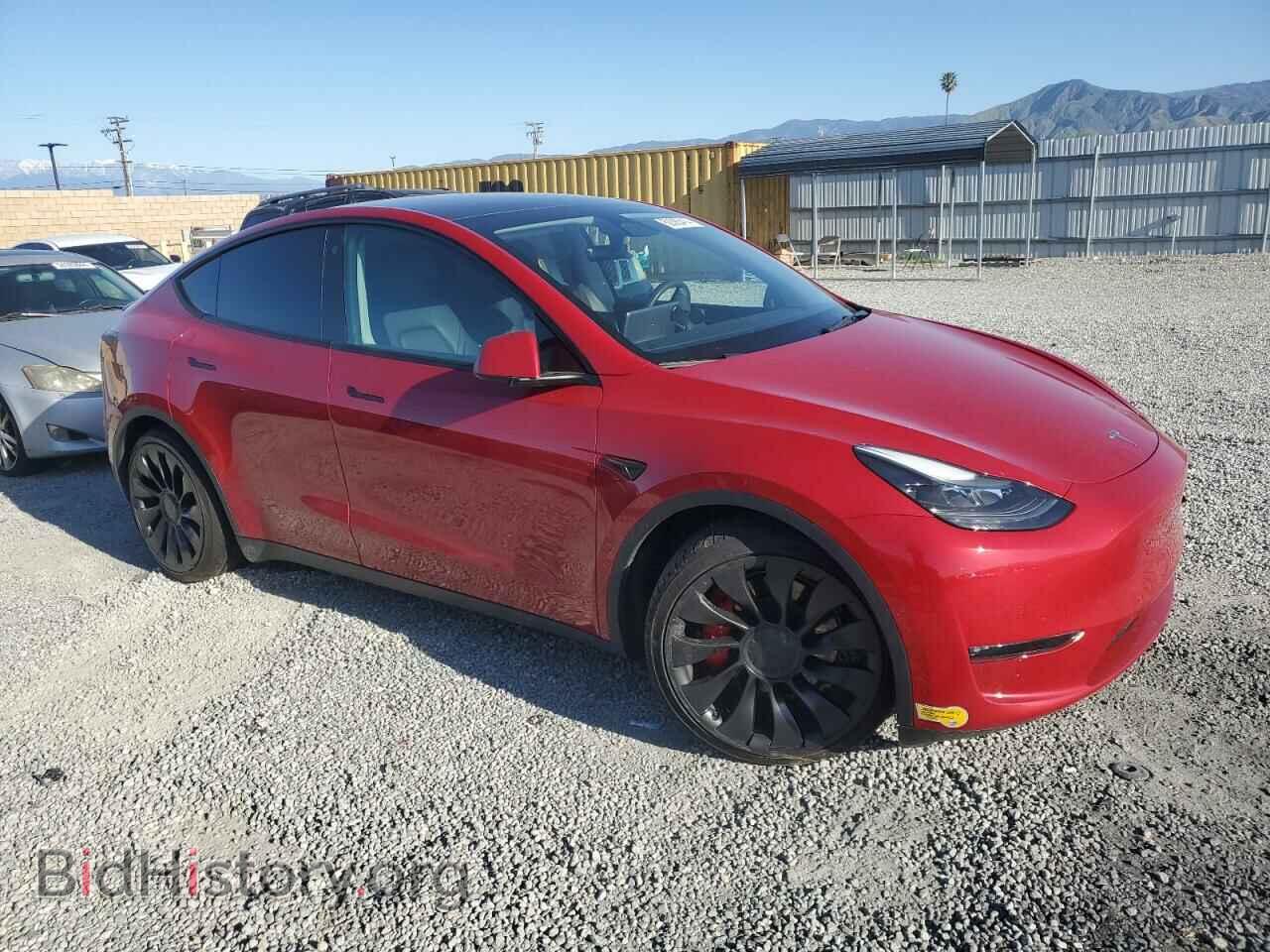2022 TESLA MODEL Y - VIN: 7SAYGDEF6NF538829 - Фото 4