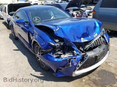 2016 Lexus RC RC 200t, blue — VIN JTHHA5BC7G5001663, Copart