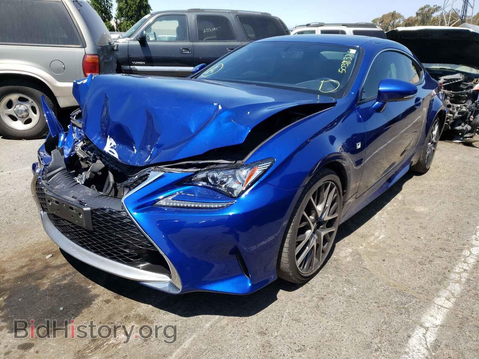 2016 LEXUS RC - VIN: JTHHA5BC7G5001663 - Фото 2