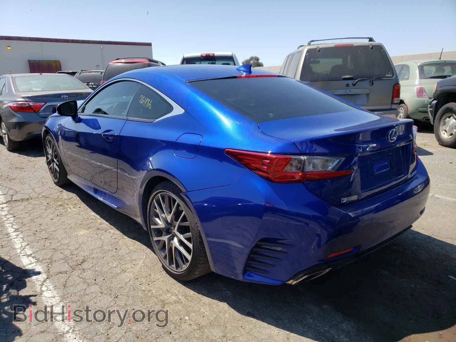 2016 LEXUS RC - VIN: JTHHA5BC7G5001663 - Фото 3