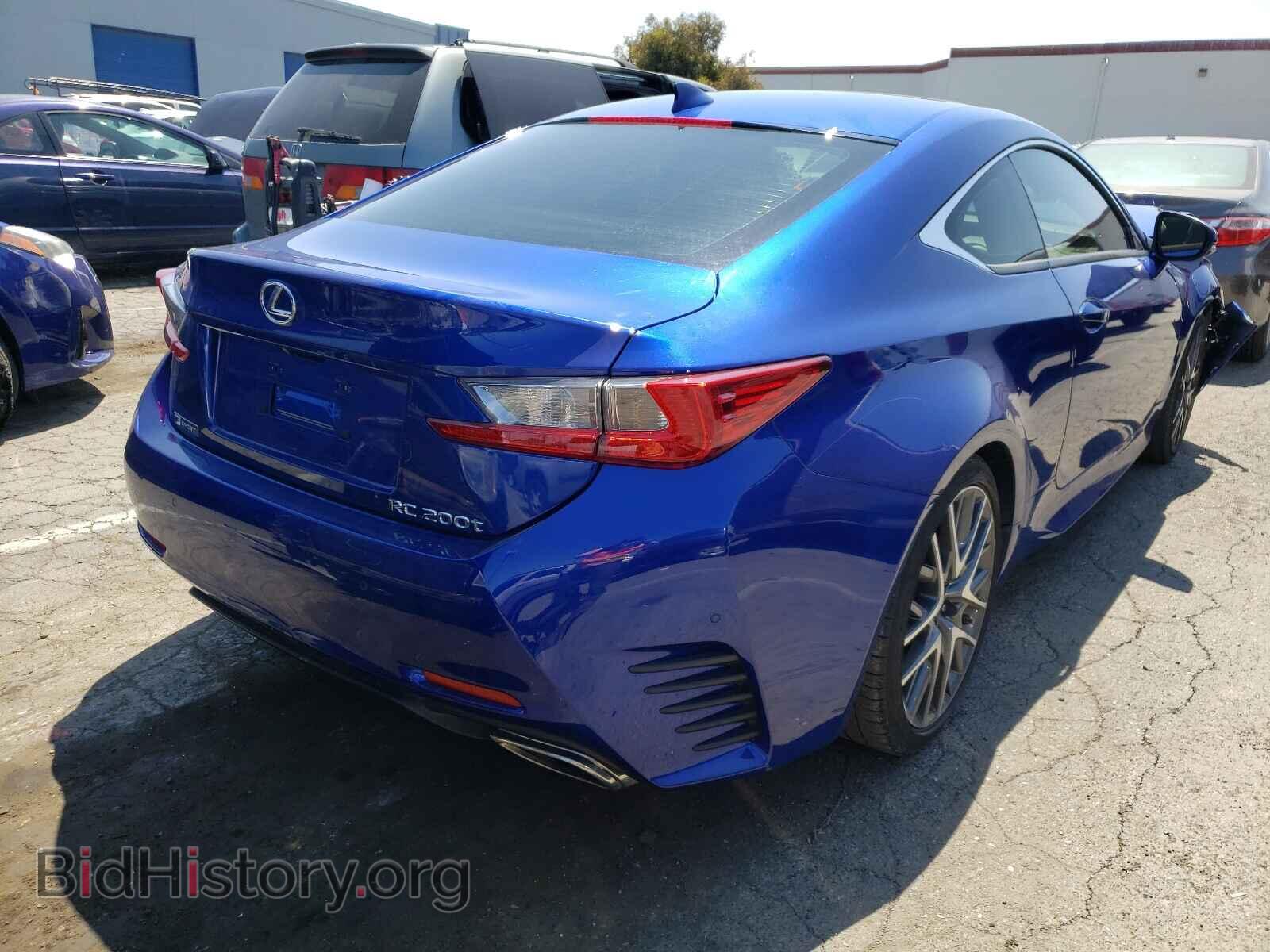 2016 LEXUS RC - VIN: JTHHA5BC7G5001663 - Фото 4