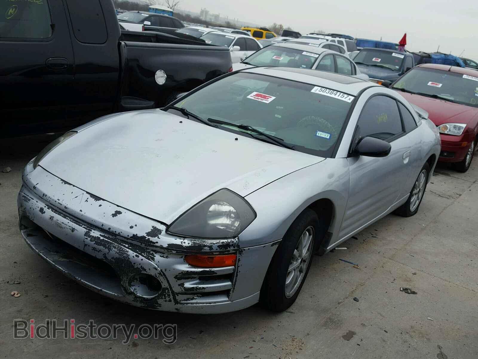 2002 MITSUBISHI ECLIPSE - VIN: 4A3AC44G42E010320 - Фото 2
