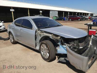 2011 Dodge AVENGER Avenger EX, серебристый — VIN 1B3BD4FB3BN590540, Copart