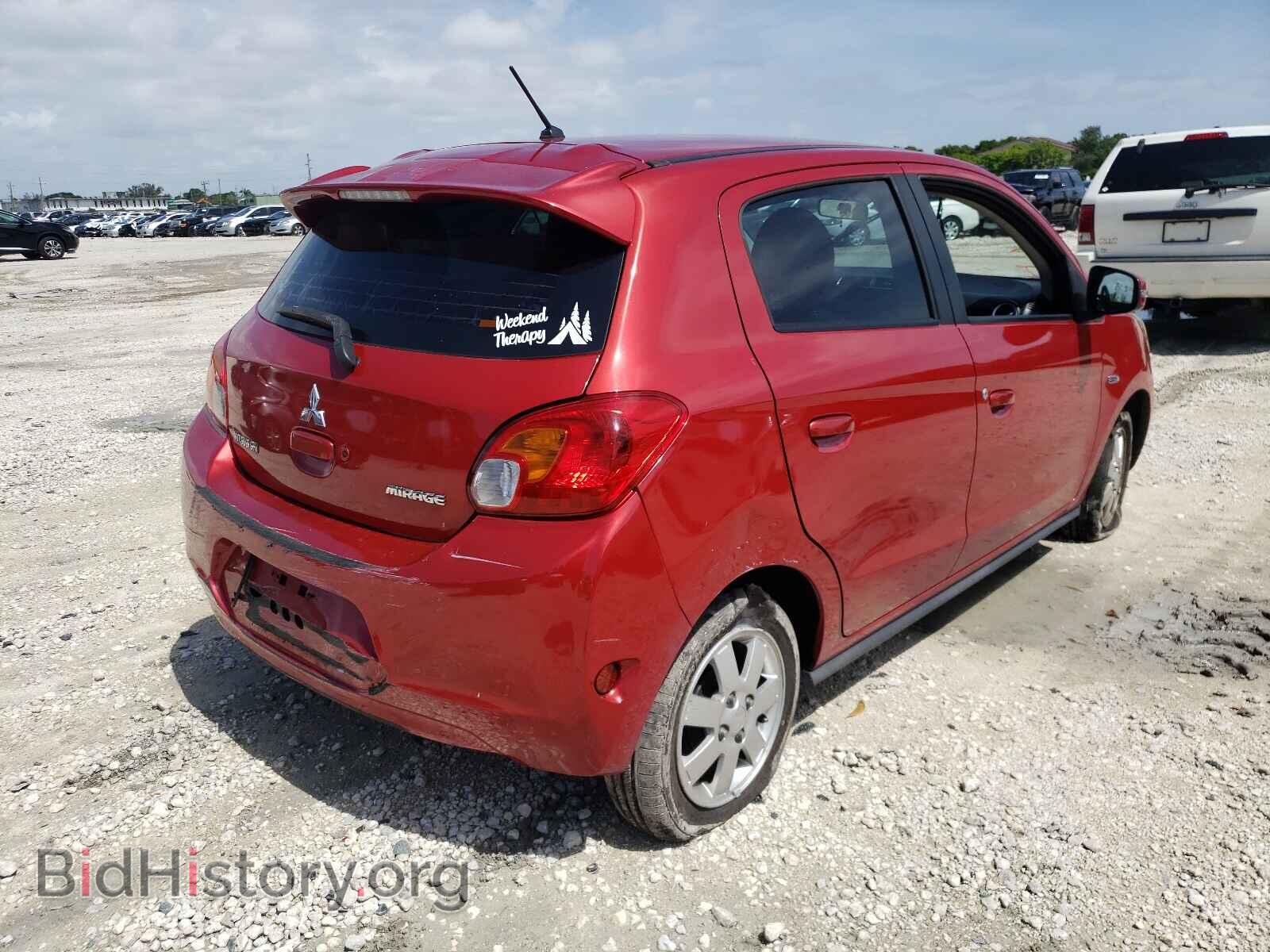 2015 MITSUBISHI MIRAGE - VIN: ML32A4HJ5FH014080 - Фото 4