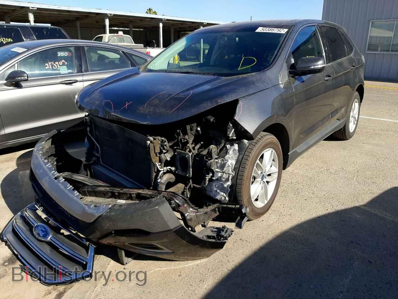2016 FORD EDGE - VIN: 2FMPK3J91GBC21604 - Фото 2