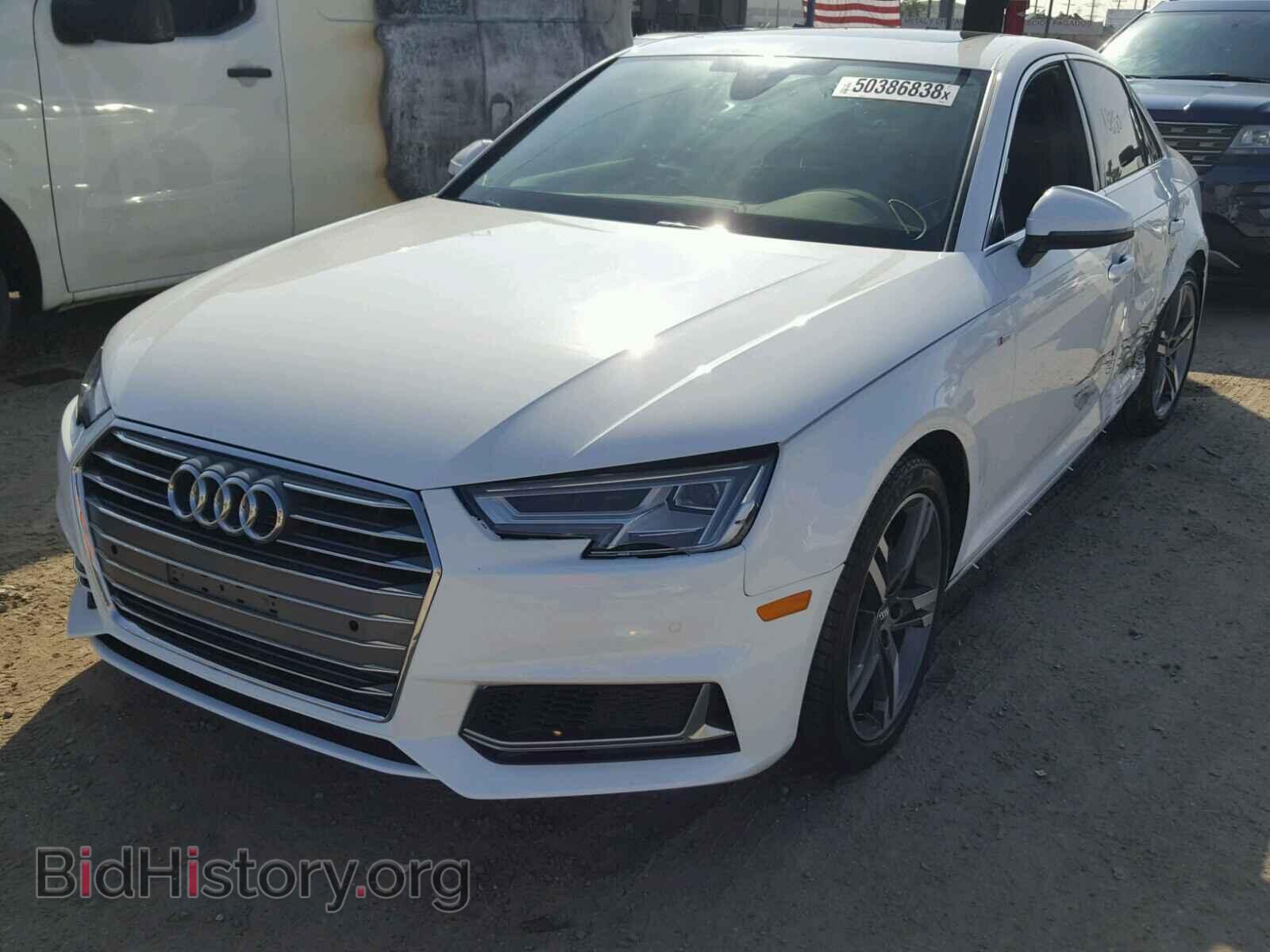 2018 AUDI A4 - VIN: WAULMAF48JN003635 - Фото 2