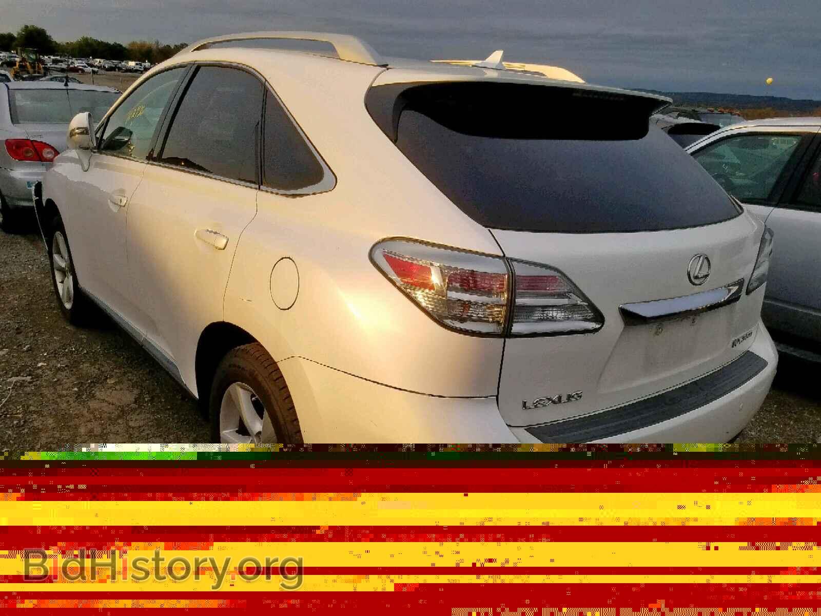 2011 LEXUS RX 350 - VIN: 2T2BK1BA2BC113161 - Фото 3