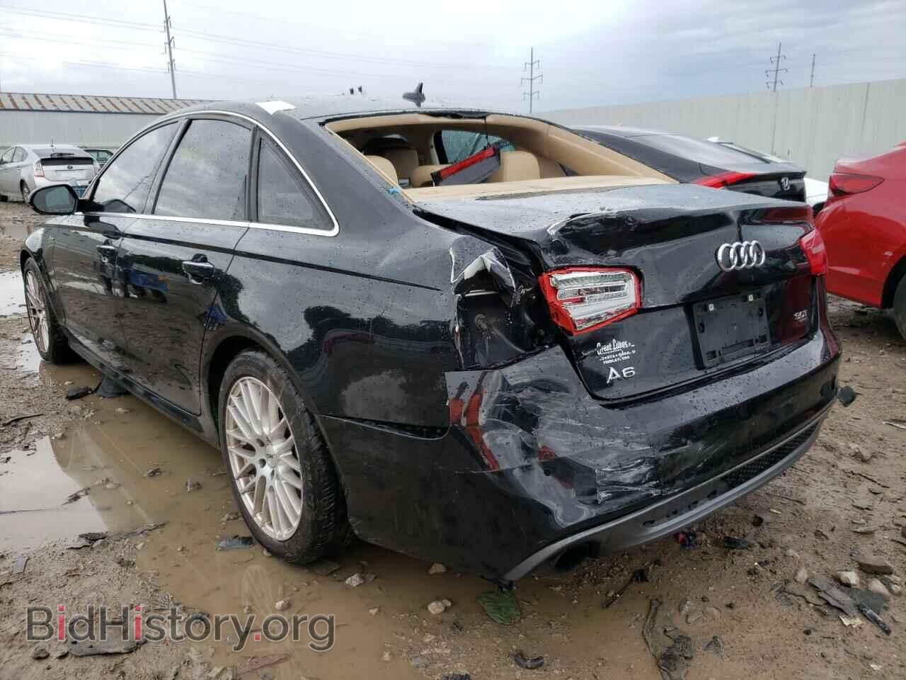2012 AUDI A6 - VIN: WAUHGBFC2CN091448 - Фото 3