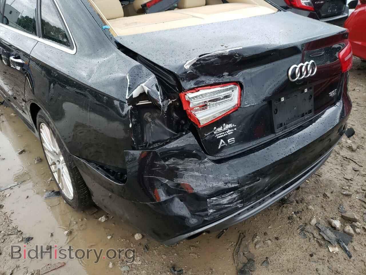 2012 AUDI A6 - VIN: WAUHGBFC2CN091448 - Фото 9