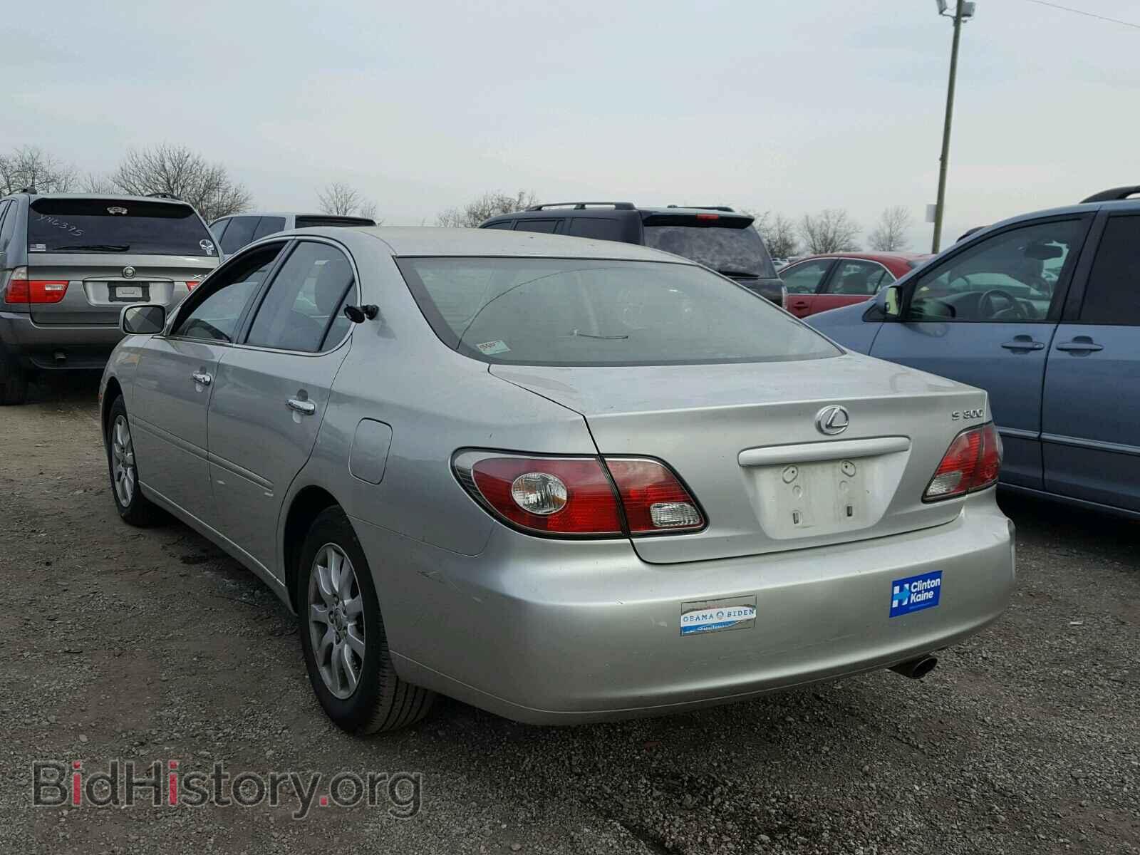 2003 LEXUS ES300 - VIN: JTHBF30G936013674 - Фото 3