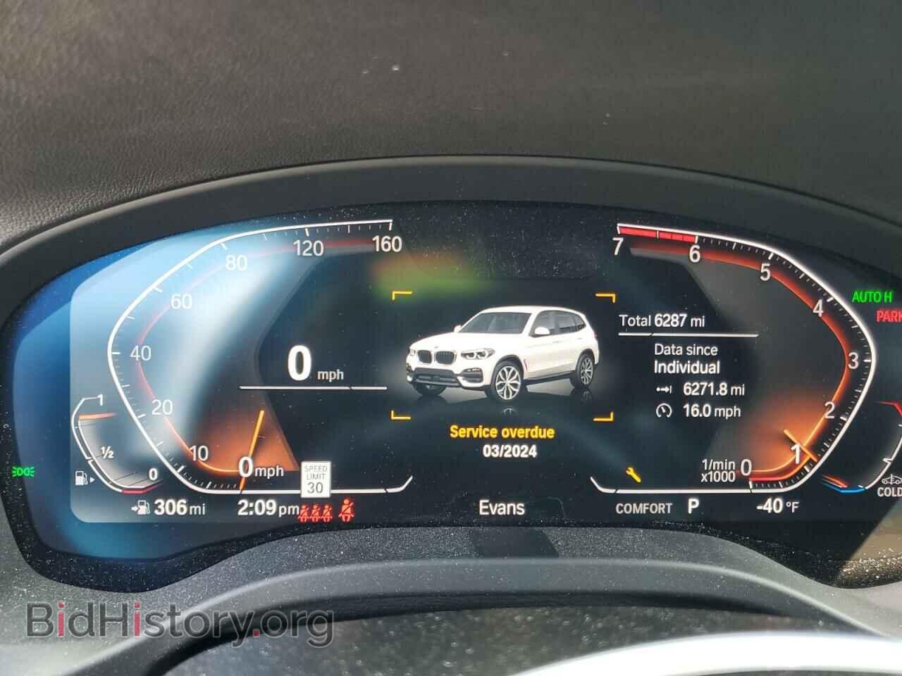 2021 BMW X3 - VIN: 5UXTY5C02M9G47341 - Фото 9