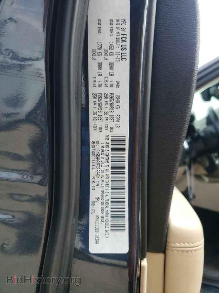 2015 DODGE DURANGO - VIN: 1C4RDHAG0FC232434 - Photo 13