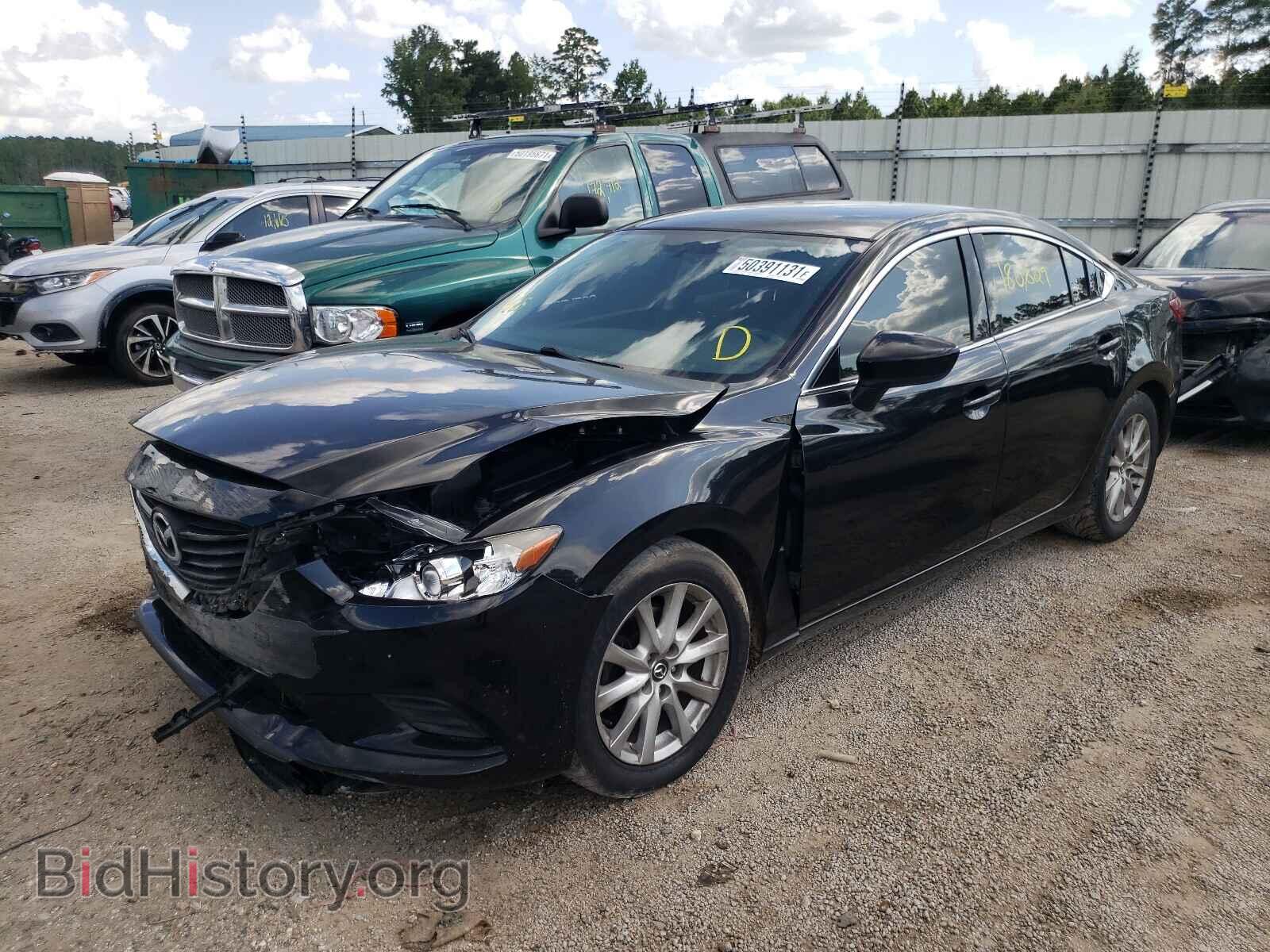 2015 MAZDA 6 - VIN: JM1GJ1U51F1222945 - Фото 2