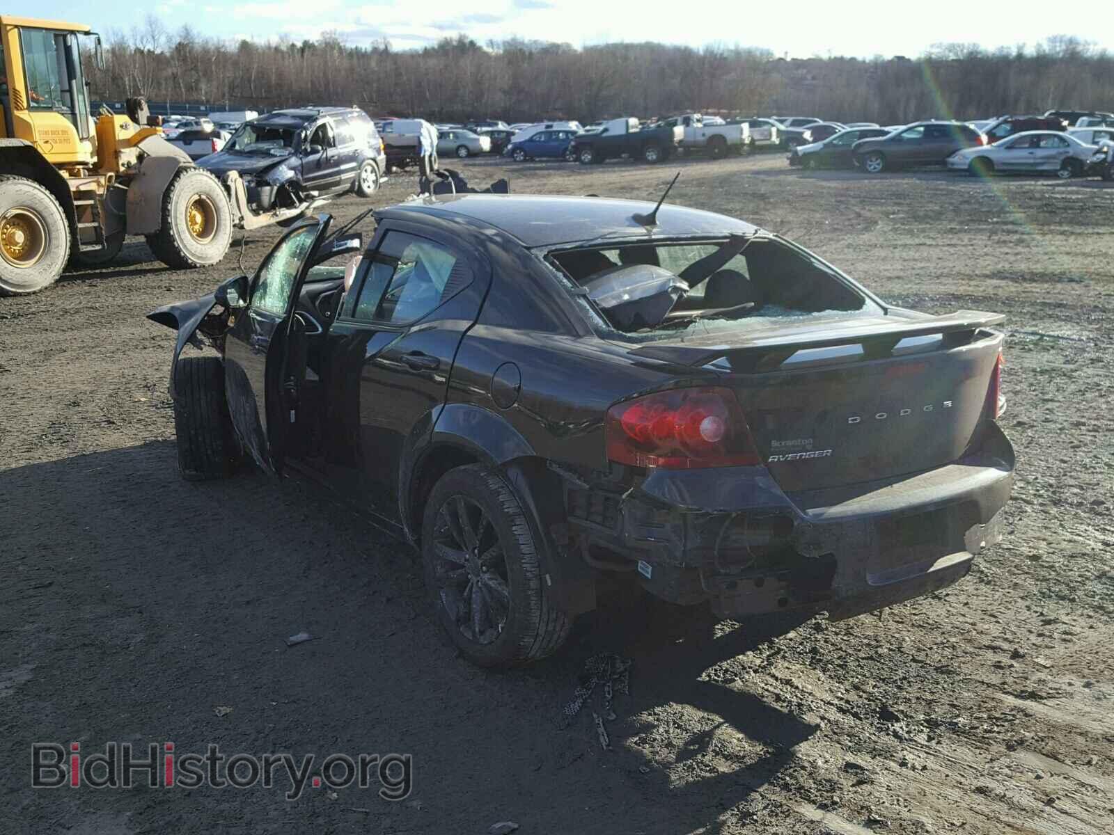 2013 DODGE AVENGER - VIN: 1C3CDZCB5DN700984 - Фото 3