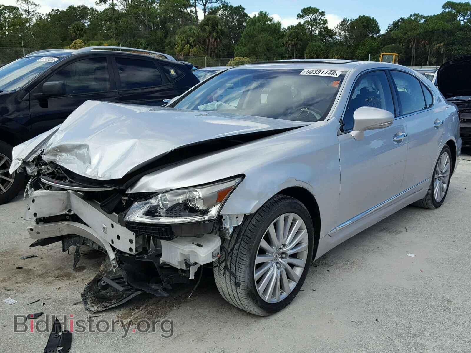 2014 LEXUS LS460 - VIN: JTHBL5EF7E5128240 - Фото 2