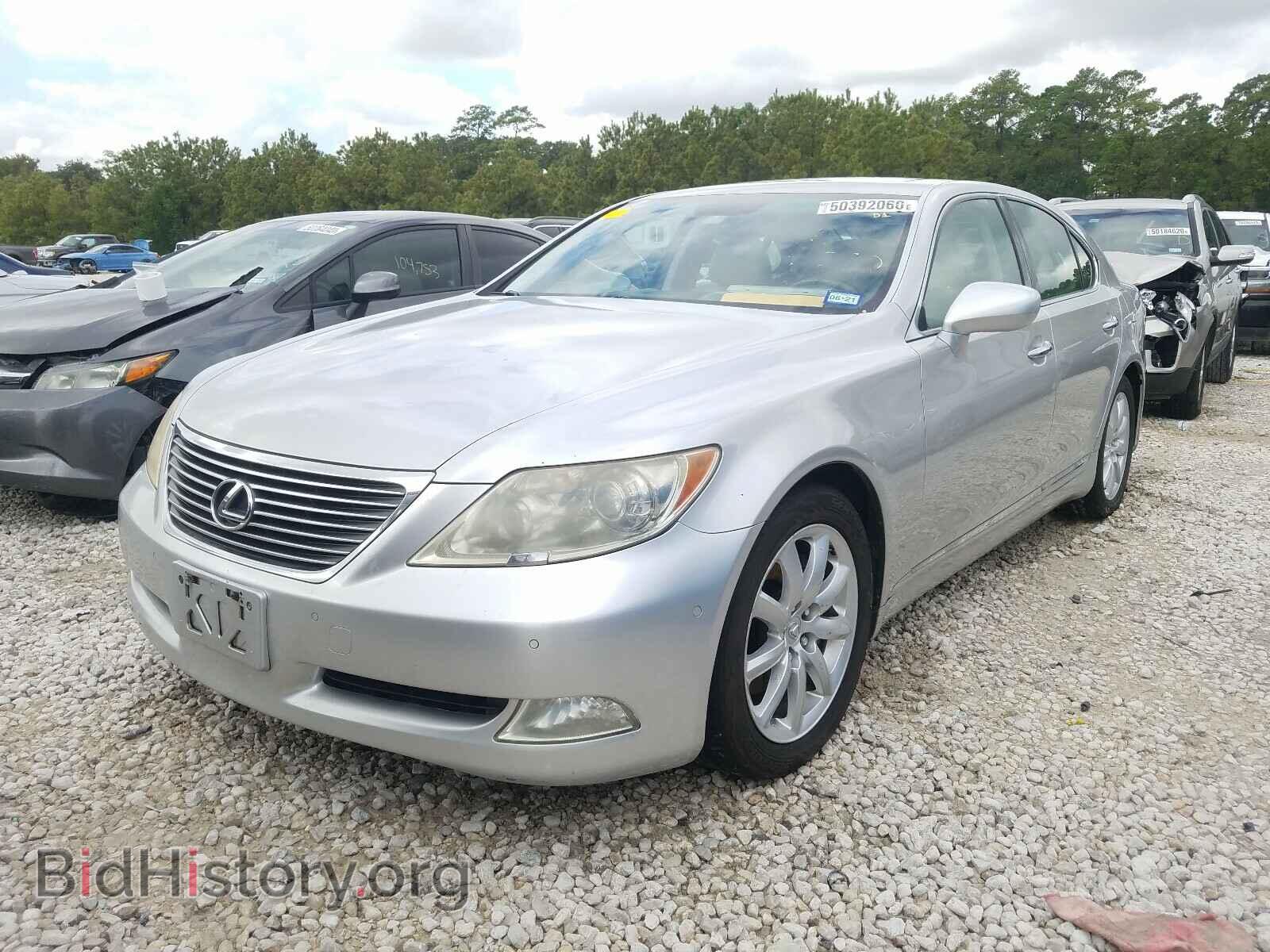 2008 LEXUS LS460 - VIN: JTHBL46F385068051 - Фото 2