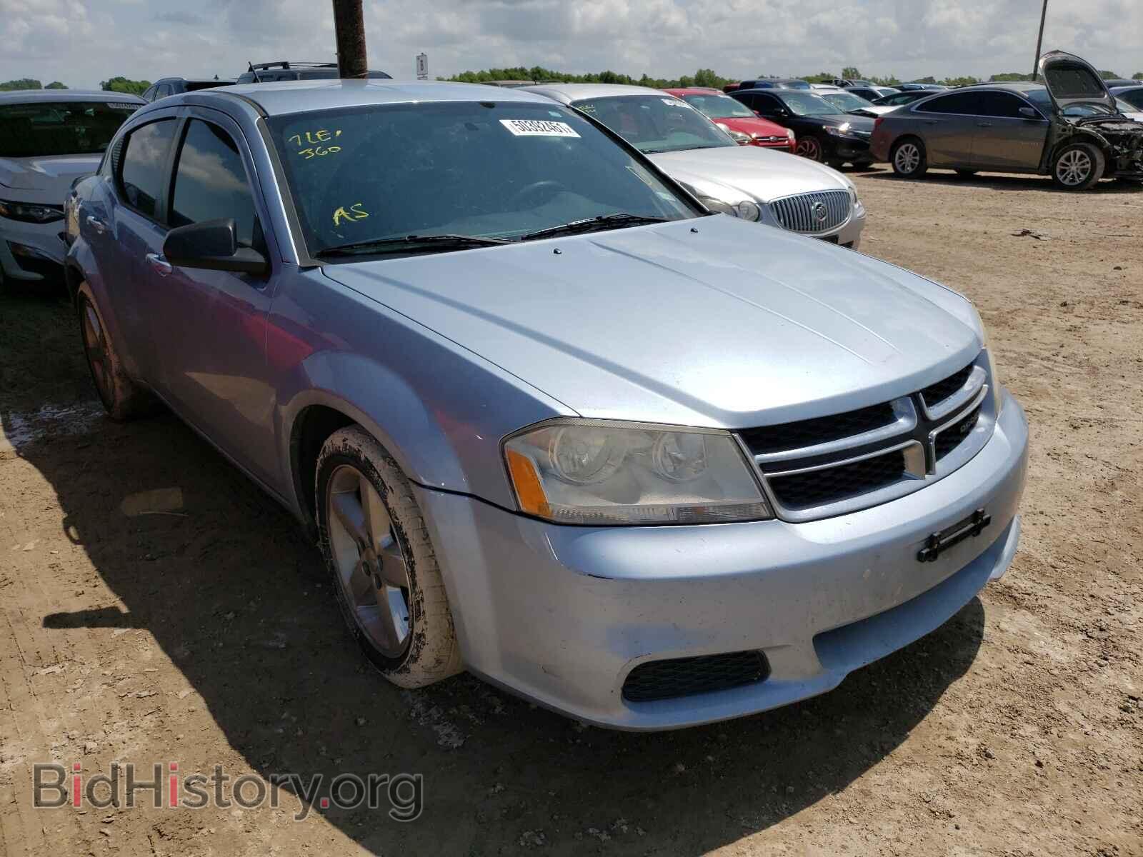 Photo 1C3CDZAB6DN685365 - DODGE AVENGER 2013