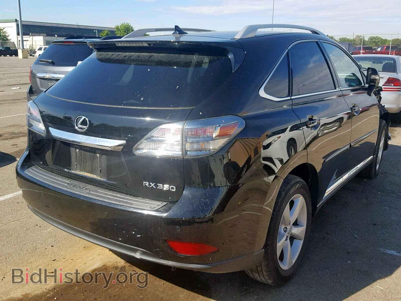 2012 LEXUS RX 350 - VIN: 2T2BK1BA2CC143634 - Фото 4