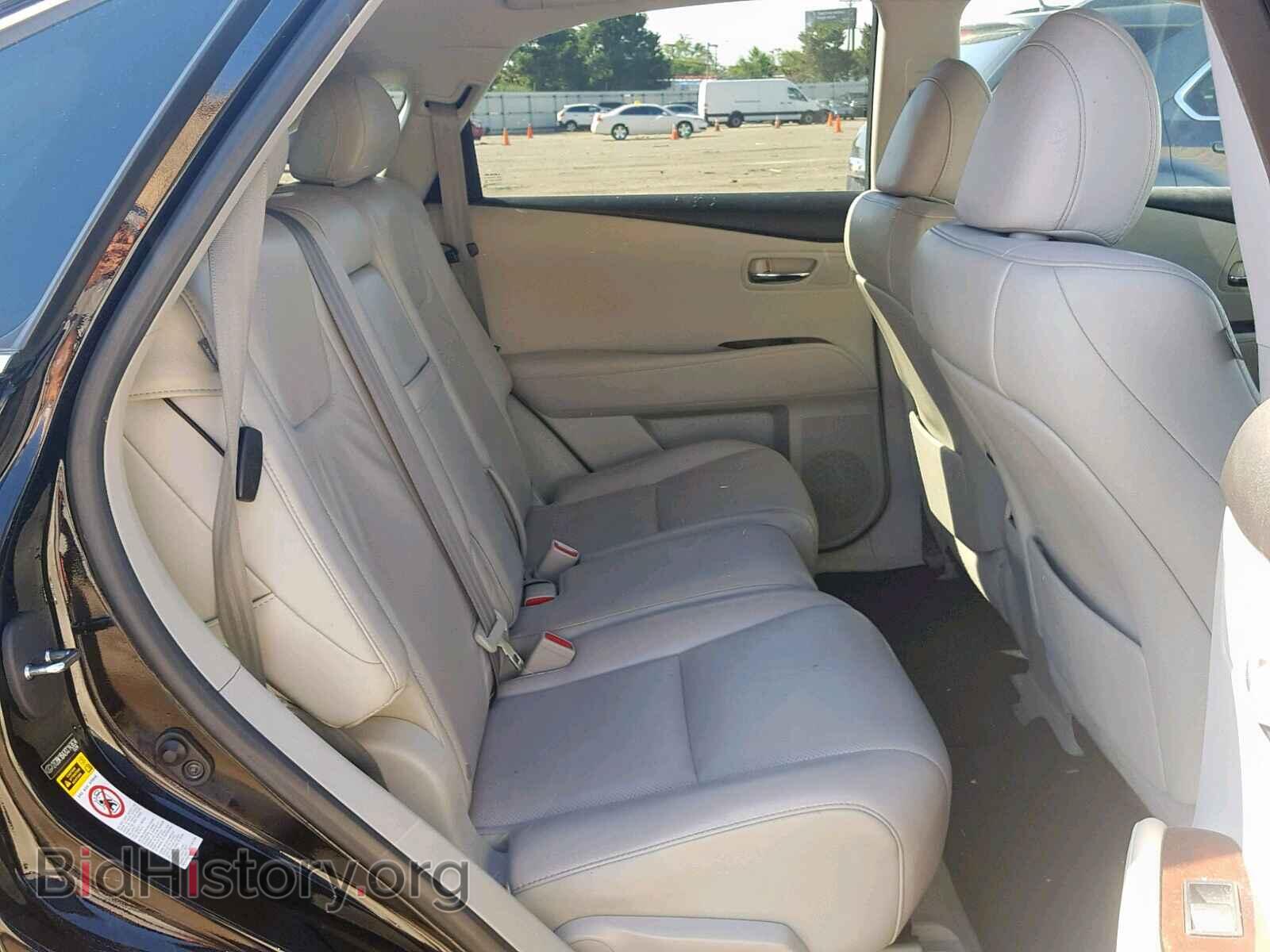 2012 LEXUS RX 350 - VIN: 2T2BK1BA2CC143634 - Фото 6