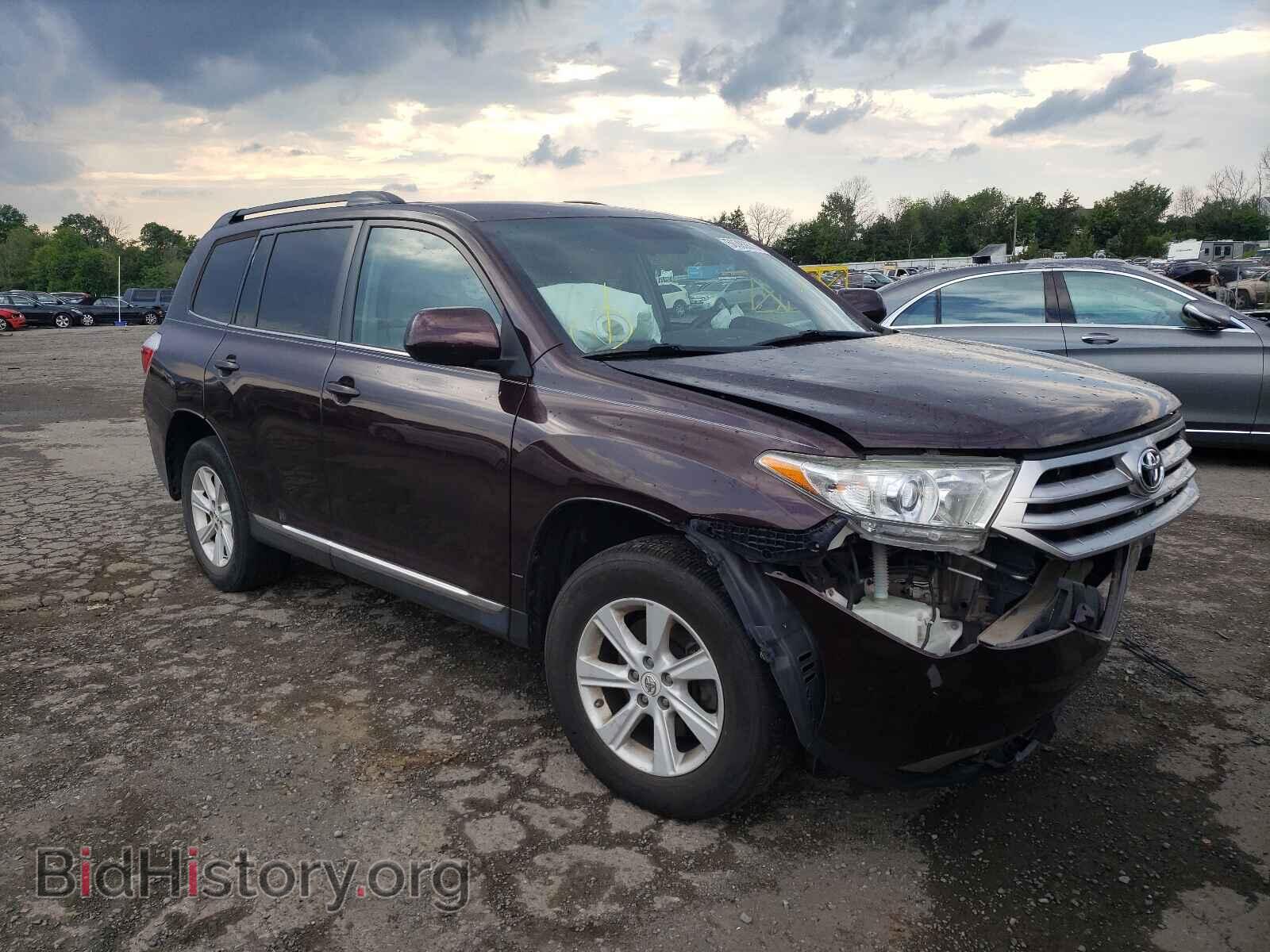 Photo 5TDBK3EH0CS166314 - TOYOTA HIGHLANDER 2012