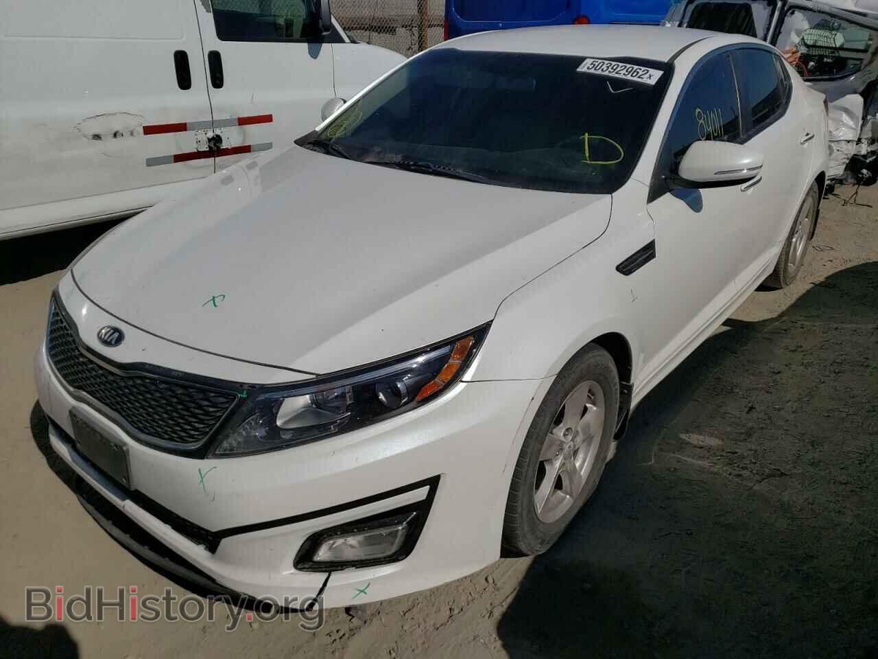 2015 KIA OPTIMA - VIN: KNAGM4A70F5589534 - Фото 2