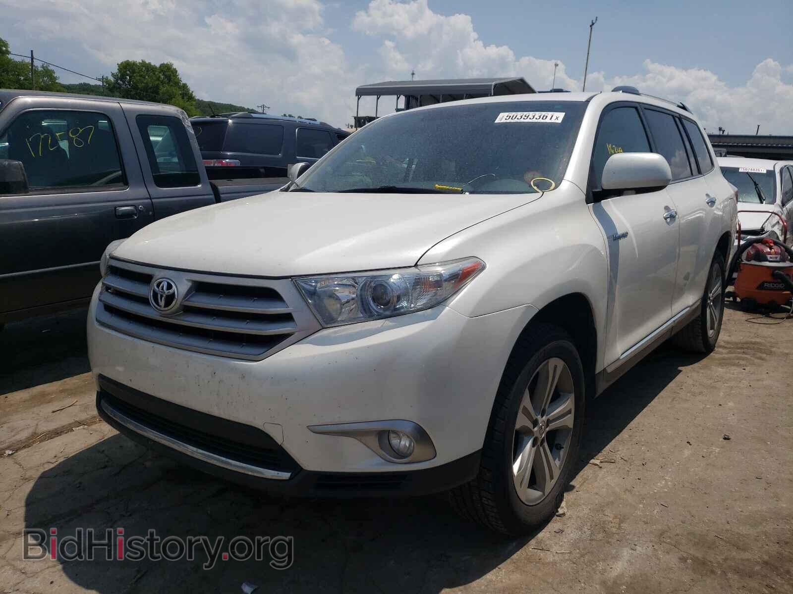 2013 TOYOTA HIGHLANDER - VIN: 5TDYK3EH8DS100282 - Фото 2