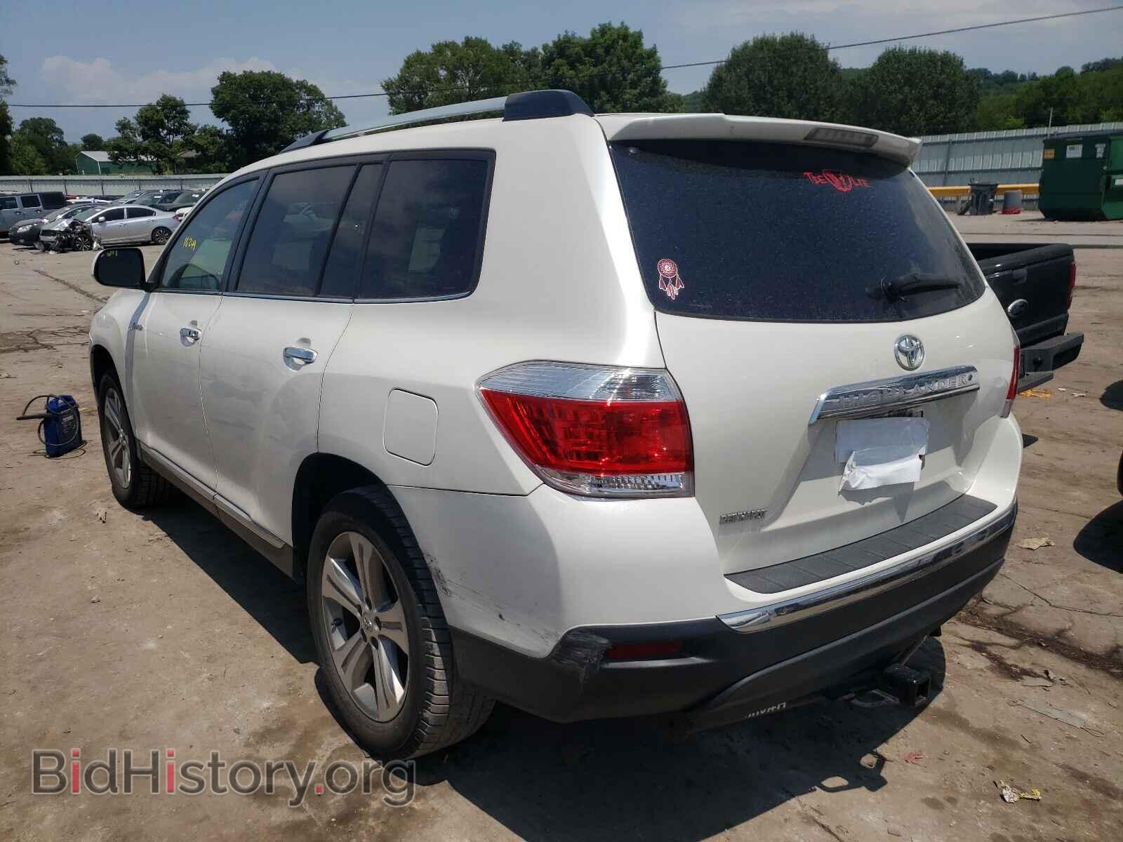 2013 TOYOTA HIGHLANDER - VIN: 5TDYK3EH8DS100282 - Фото 3