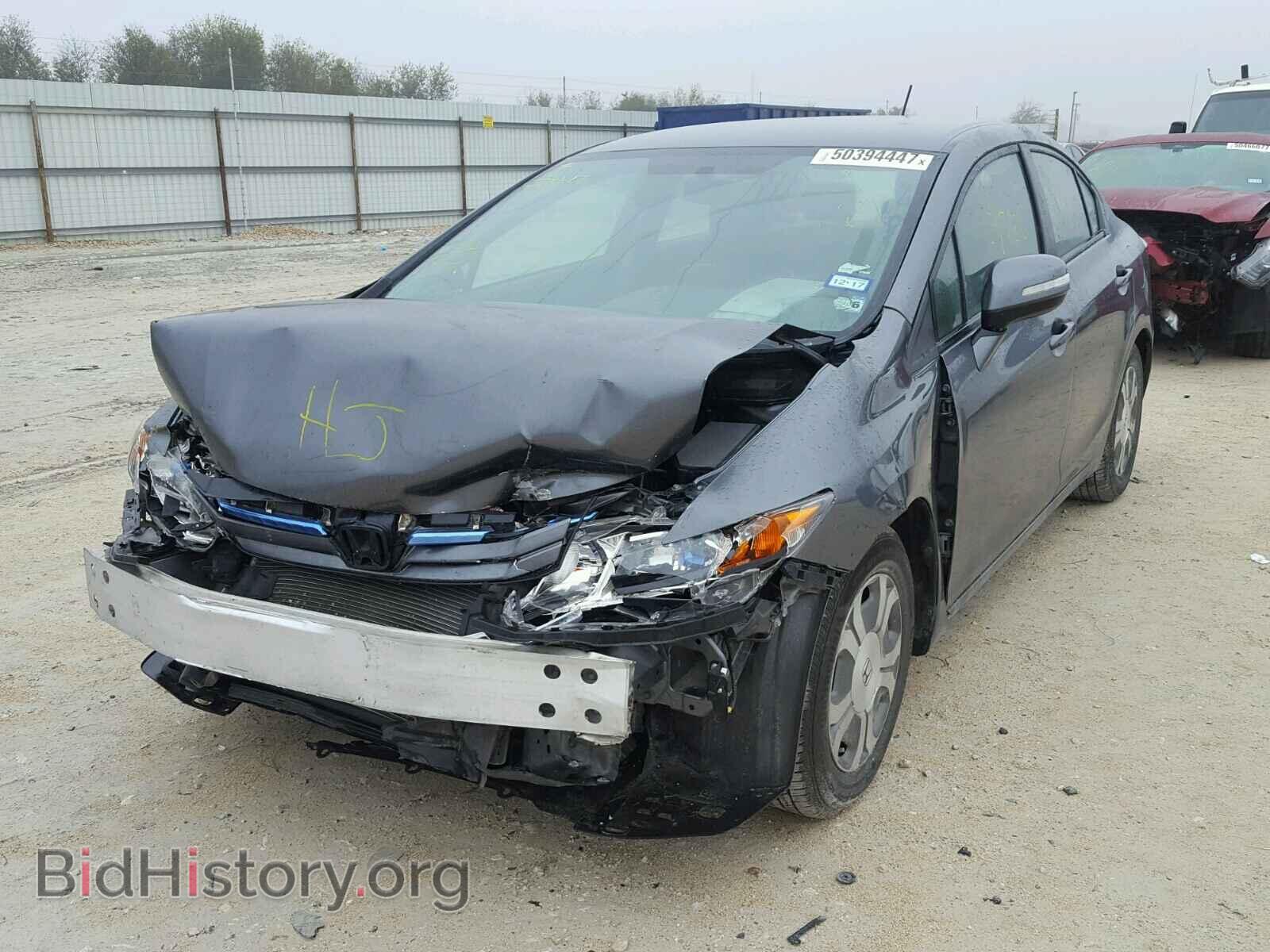 2012 HONDA CIVIC - VIN: JHMFB4F3XCS001869 - Фото 2
