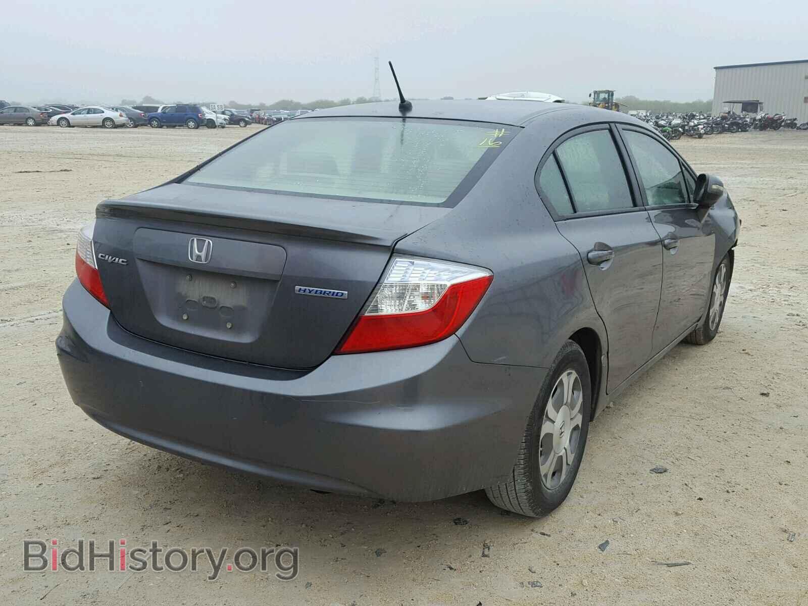 2012 HONDA CIVIC - VIN: JHMFB4F3XCS001869 - Фото 4