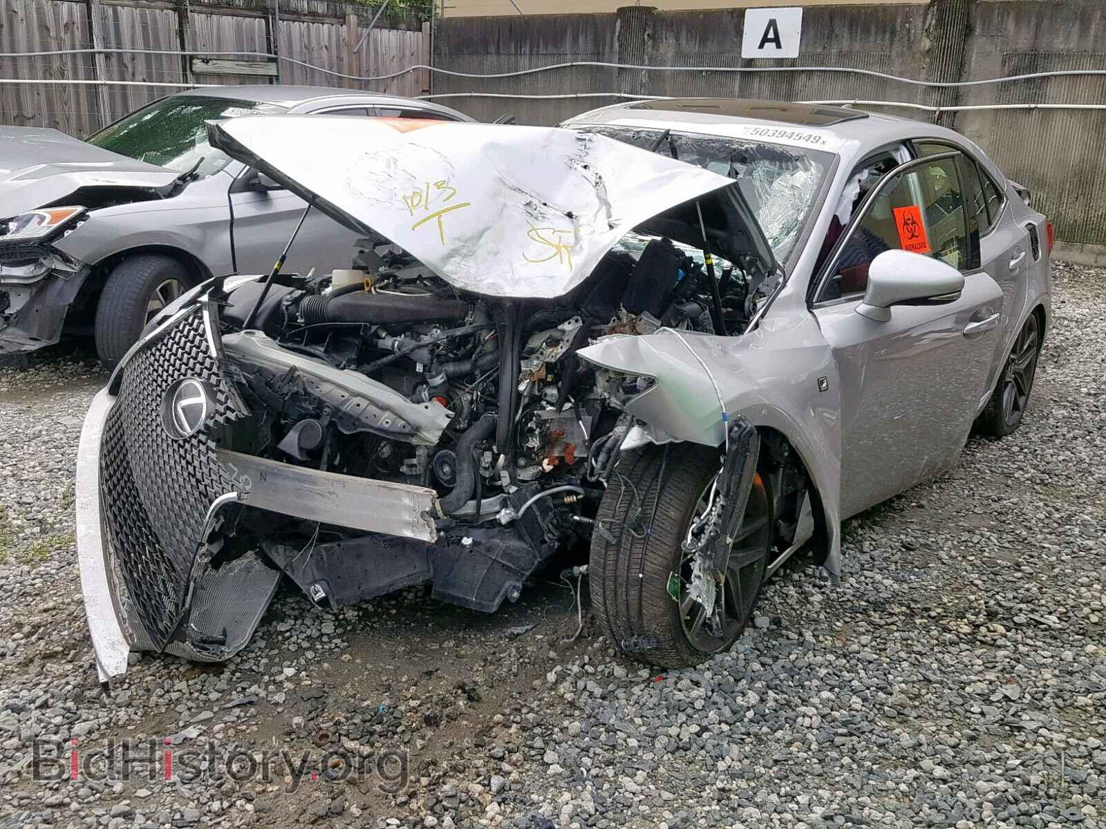 2016 LEXUS IS - VIN: JTHBA1D20G5011079 - Фото 2